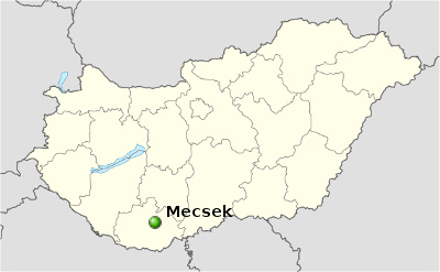 mecsek map